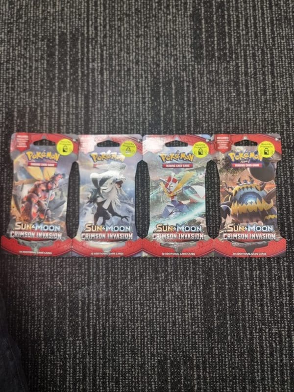 Pokemon TCG Sun & Moon Crimson Invasion Blister Booster Pack