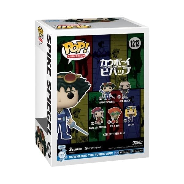 Cowboy Bebop - Spike Spiegel with Weapon and Sword Pop! Vinyl - Image 4