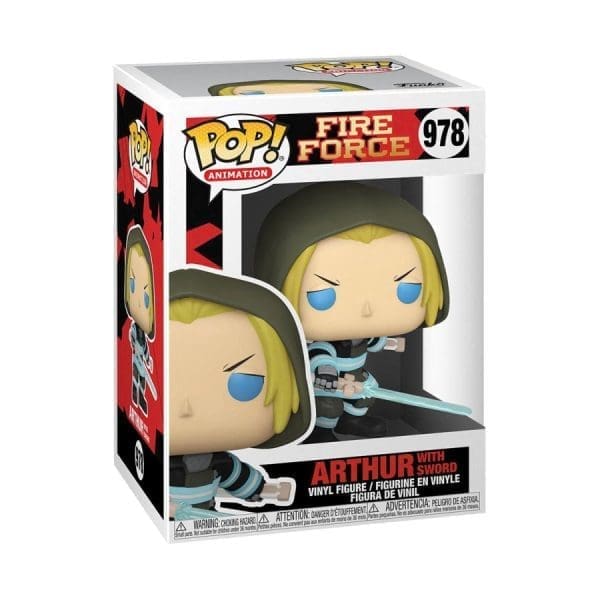 Fire Force - Arthur with Sword Pop! Vinyl - Image 3