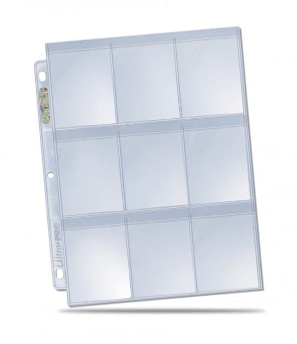 Ultra Pro 100ct 9-Pocket Secure Platinum Page for Standard Size Cards - Image 3