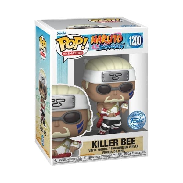 Naruto: Shippuden - Killer Bee (with chase) US Exclusive Pop! Vinyl - Image 4