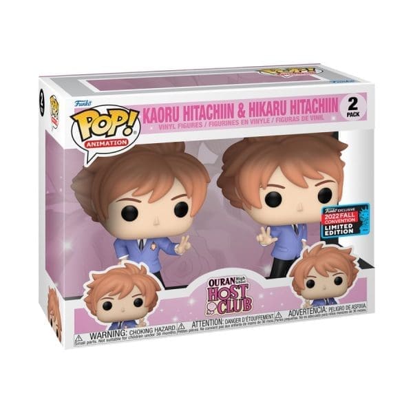 Ouran High School Host Club - Kaoru & Hikaru Hitachiin NYCC 2022 US Exclusive Pop! 2-Pack - Image 3