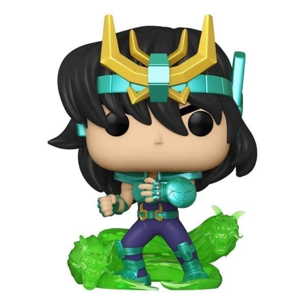 Dragon Shiryu character as a Pop! Vinyl figure from the Saint Seiya series.