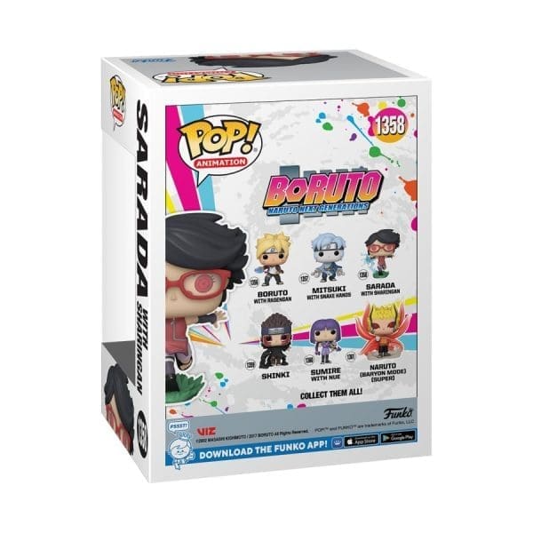 Boruto - Sarada with Sharingan Pop! Vinyl - Image 4