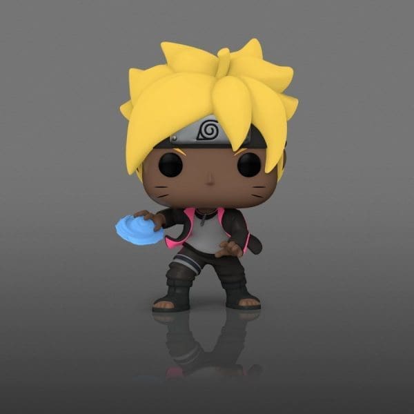 Glowing US exclusive Pop! Vinyl figure of Boruto performing Rasengan from the Boruto series.