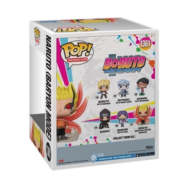 Boruto - Naruto Baryon Mode 6" Pop! Vinyl - Image 4