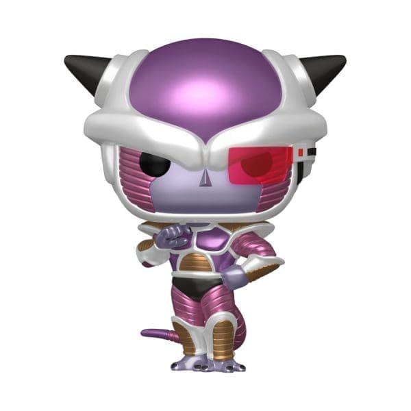 Dragon Ball Z - First Form Frieza Metallic US Exclusive Pop! Vinyl [RS]