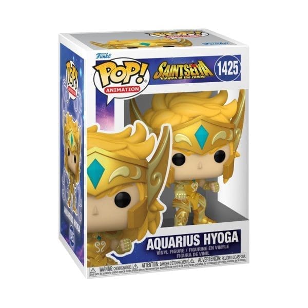 Saint Seiya - Aquarius Hyoga (Gold Suit) Pop! Vinyl - Image 3