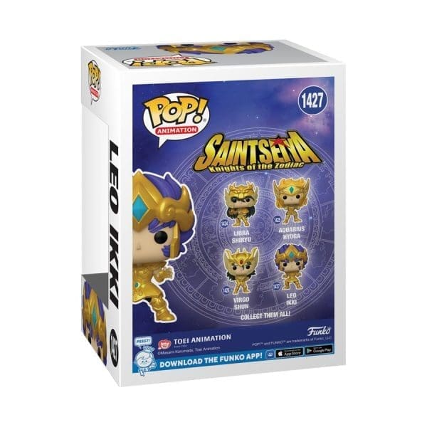 Saint Seiya - Leo Ikki (Gold Suit) Pop! Vinyl - Image 4