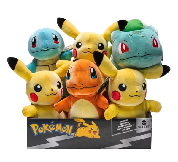 Pokemon Select 8" Velvet Plush