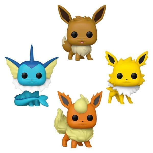 Pokémon - Eeveelutions US Exclusive Pop! 4-Pack