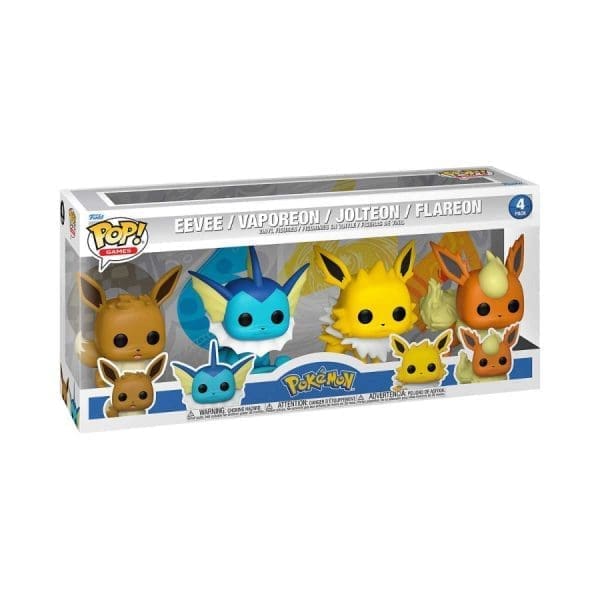 Pokémon - Eeveelutions US Exclusive Pop! 4-Pack - Image 3