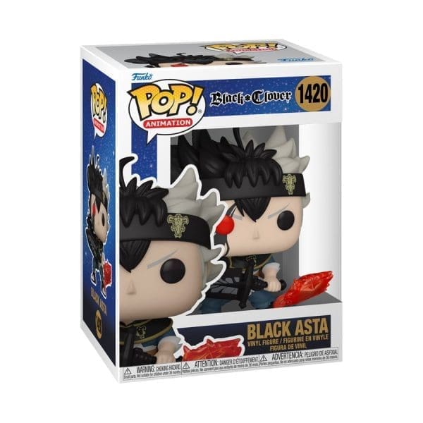 Black Clover - Black Asta Pop! Vinyl - Image 3