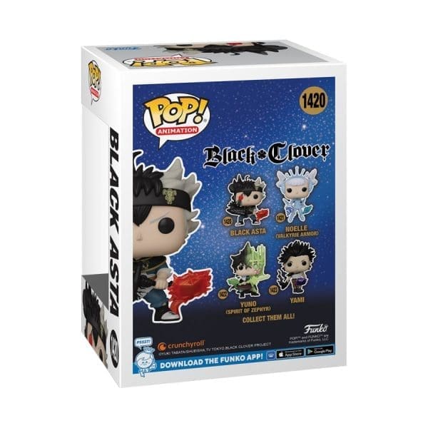 Black Clover - Black Asta Pop! Vinyl - Image 4