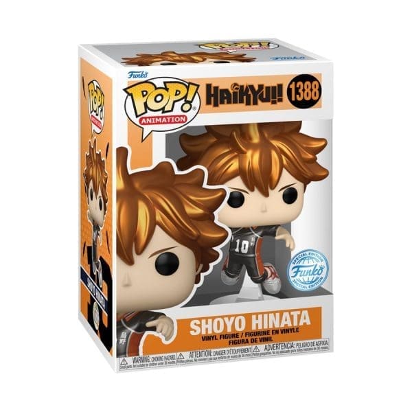 Haikyu! - Shoyo Hinata Metallic US Exclusive Pop! Vinyl - Image 3