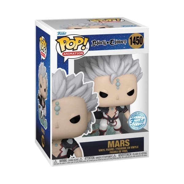 Black Clover - Mars with Book US Exclusive Pop! Vinyl - Image 3