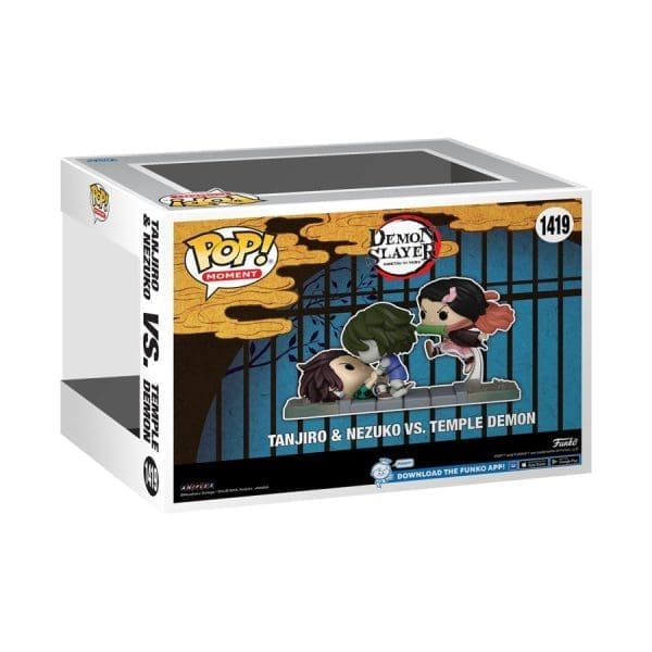 Demon Slayer - Tanjiro & Nezuko Vs Temple Demon US Exclusive Pop! Moment - Image 4