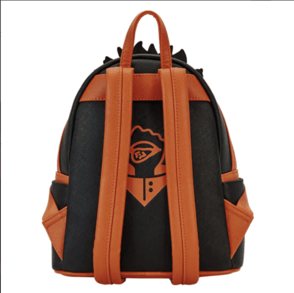 Loungefly Jujutsu Kaisen Yuji Itadori Cosplay Mini Backpack, featuring design elements inspired by the character's iconic outfit.