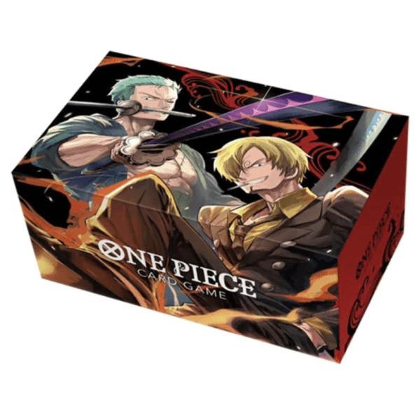 One Piece Card Game Storage Box Zoro & Sanji Edition.