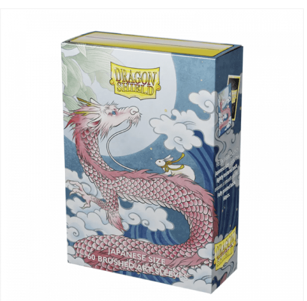 Dragon Shield Japanese Water Rabbit 2023 ART Sleeves, featuring a vibrant and culturally rich rabbit-themed artwork
