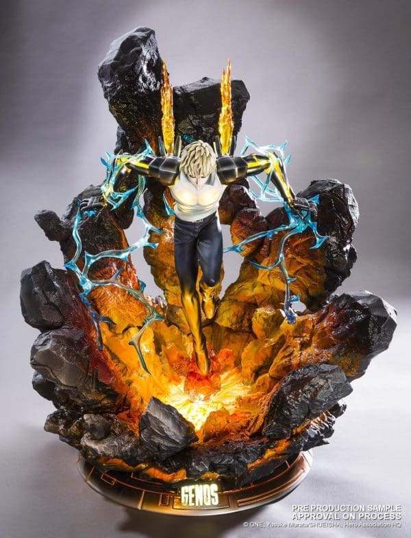 ONE-PUNCH MAN Genos Light Up Resin Statue by Tsume