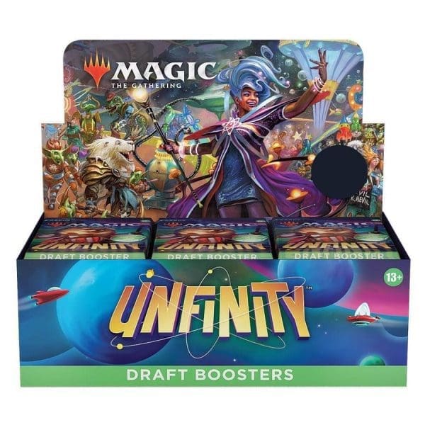 Magic The Gathering Unfinity Draft Booster Box Featuring Unique, Whimsical Cards