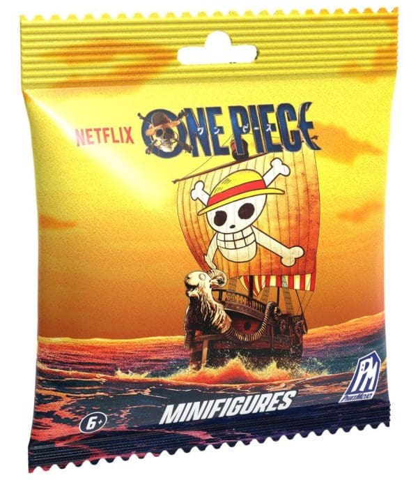 One Piece Minifigures Series 1 featuring detailed models of iconic characters