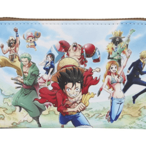 Celebrate the Legacy: One Piece 25th Anniversary Straw Hat Pirates Faux Leather Wallet