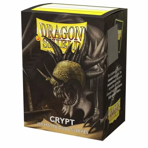 Vivid Crypt Neonen card sleeves from Dragon Shield in a box of 100