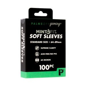 Pack of 100 MintFit Soft Sleeves showcasing high clarity and quality