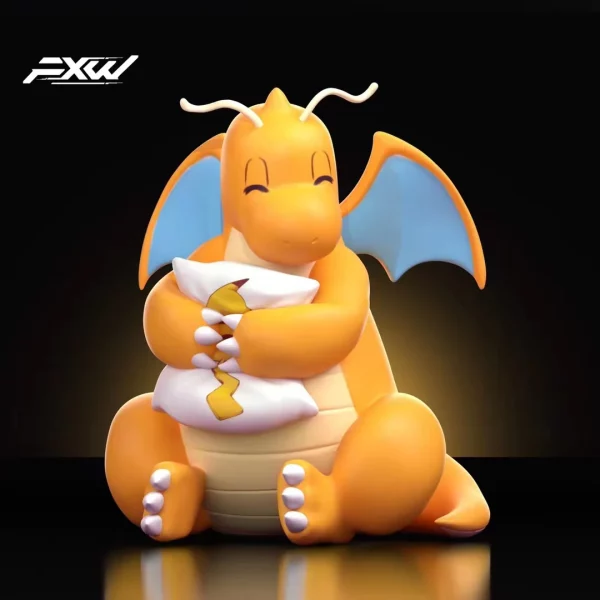 Pokemon FXW Studio Dragonite Pillow Resin Statue