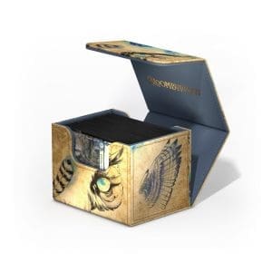 Ultimate Guard XenoSkin Sidewinder Deck Box featuring Maha, Its Feathers Night artwork