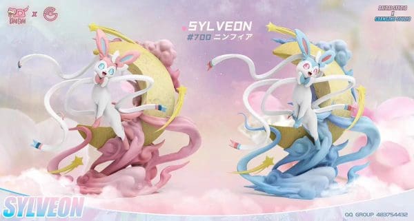 Exquisite Sylveon statue by DaiDai Studio & Guangzhu Studio