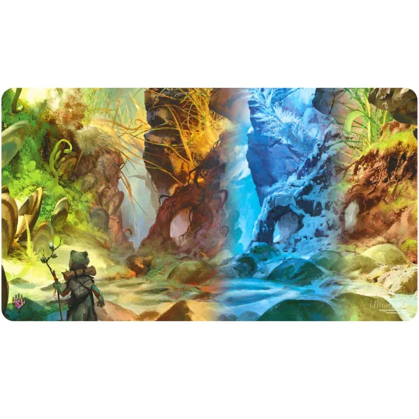 Ultra Pro Bloomburrow Playmat Black on gaming table