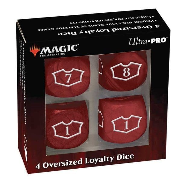 Ultra Pro Deluxe 22MM Loyalty Dice Set for Magic: The Gathering