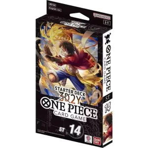 One Piece Card Game 3D2Y Starter Deck Display featuring key anime characters