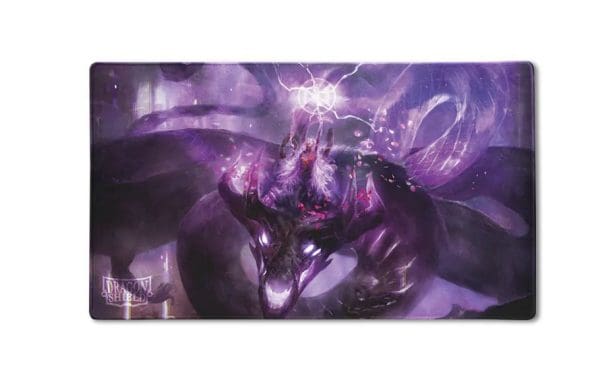 Dragon Shield Sakura Ally Playmat featuring elegant Sakura blossoms