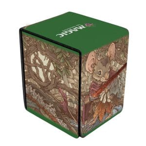 Ultra Pro Mabel Alcove Flip Deck Box showcasing Bloomburrow special artwork