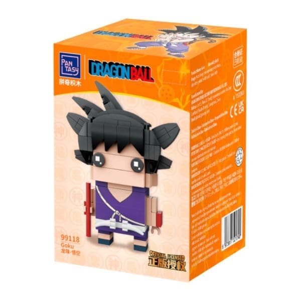 Assembled Dragon Ball Goku Buildable Figure from 152-piece kit