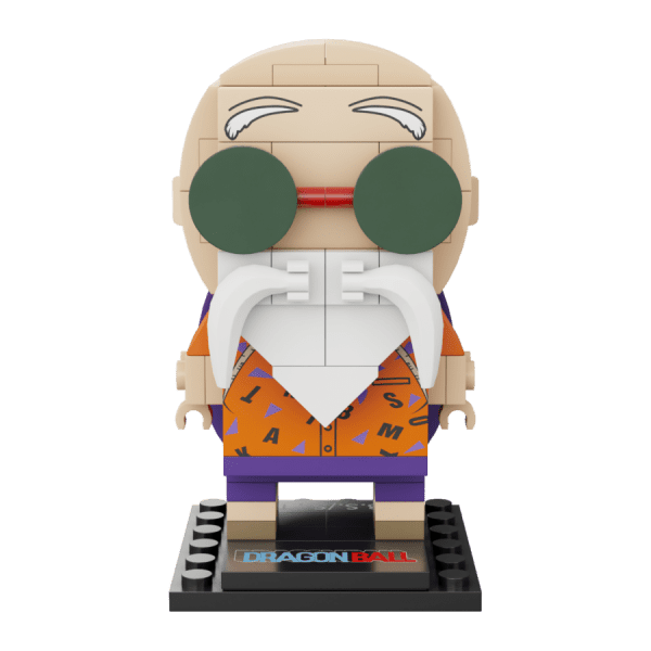 Assembled Master Roshi Buildable Figure from 129-piece kit