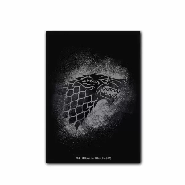 Dragon Shield Matte Art Sleeves House Stark Game of Thrones Design