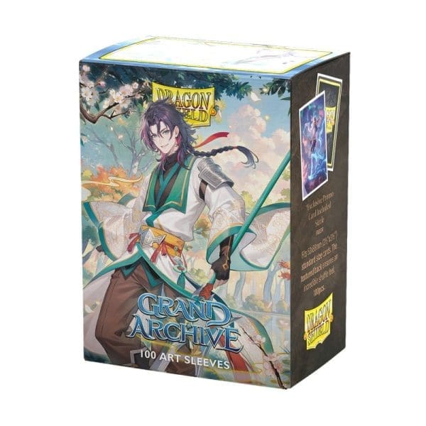 Dragon Shield Matte Art Sleeves Jin Fate Defiant Grand Archive Design