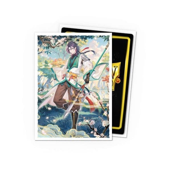 Dragon Shield Matte Art Sleeves Jin Fate Defiant Grand Archive Design